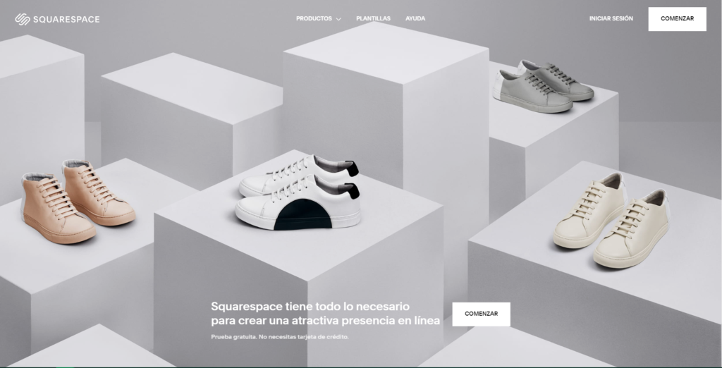 Crea una página web con Squarespace